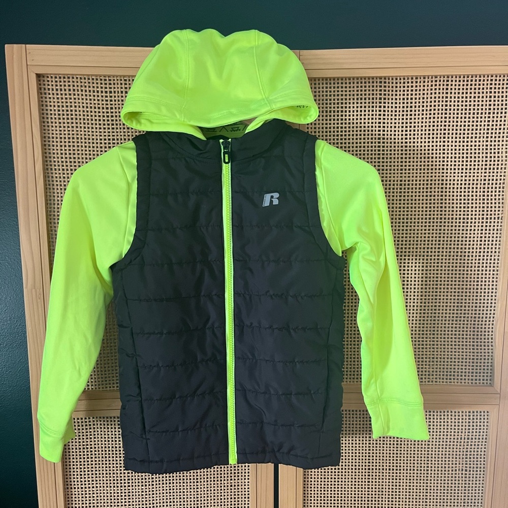 Russell Boys S Zip Up Hoodie